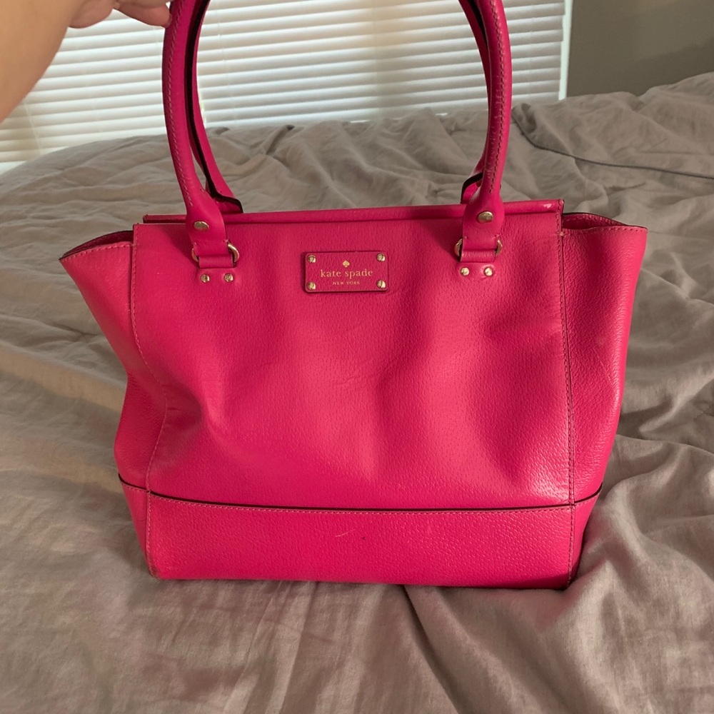 Pink Kate Spade bag